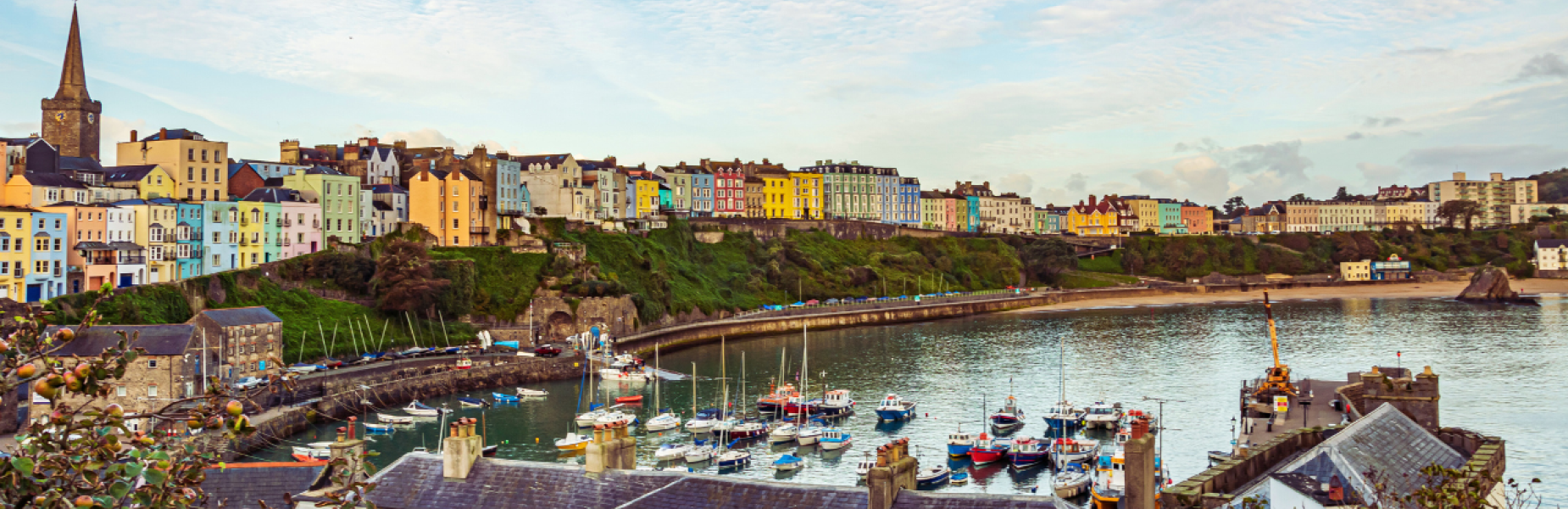 Tenby seafront, Pembrokeshire