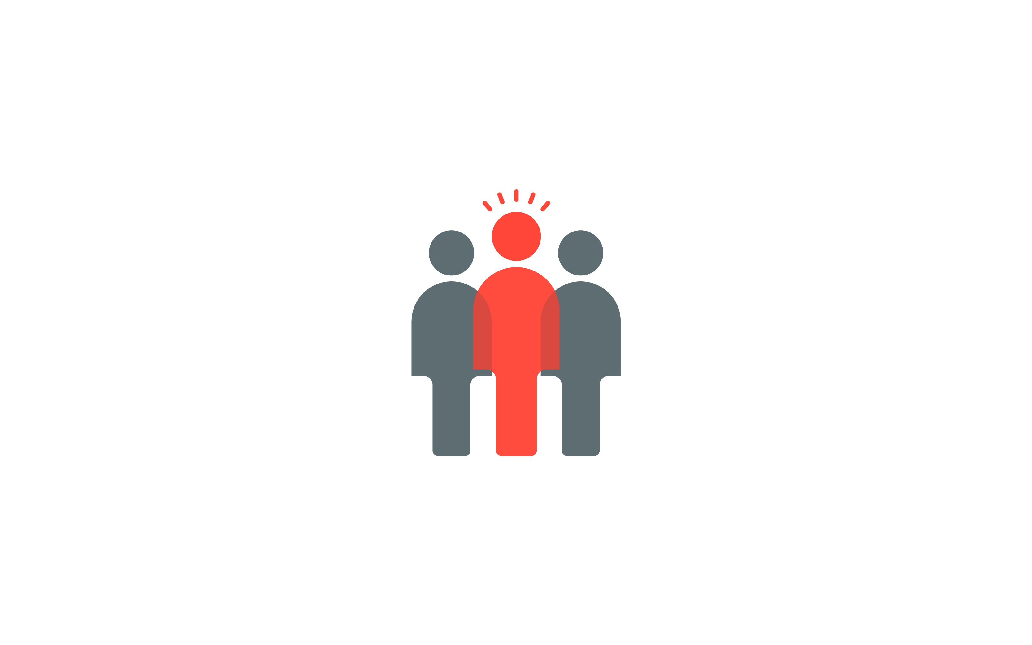 Icon of three people