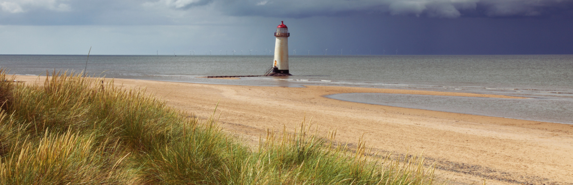 Talacre Lighthouse, Flintshire, North Wales