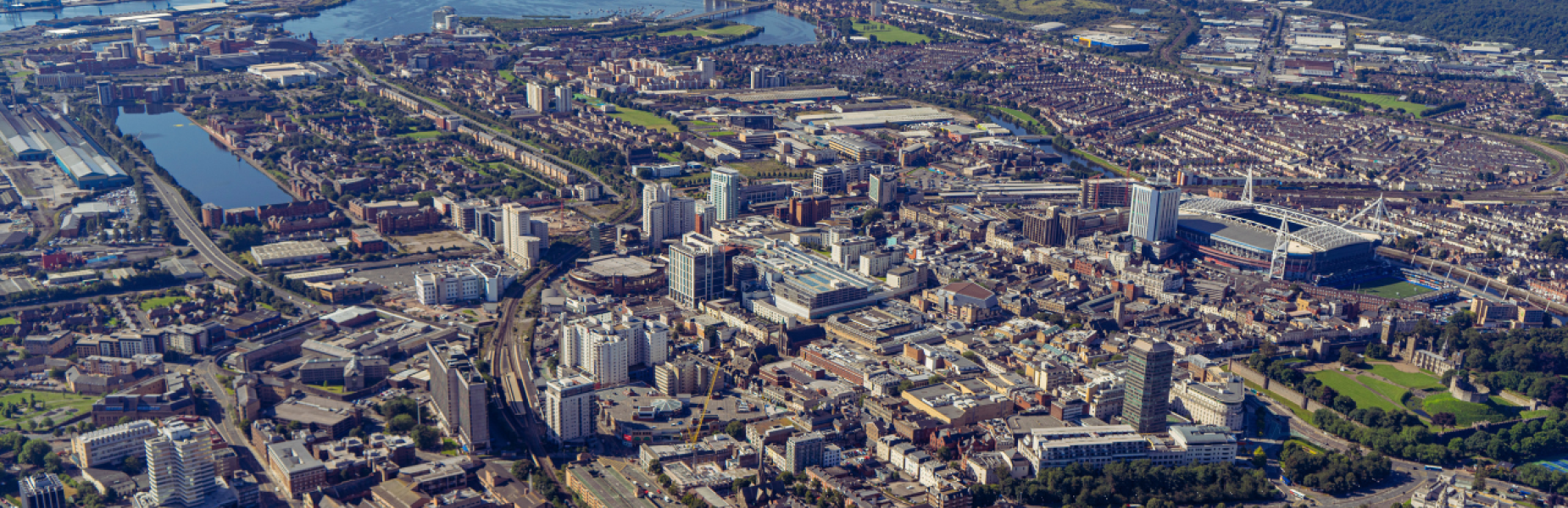 Image of central Cardiff