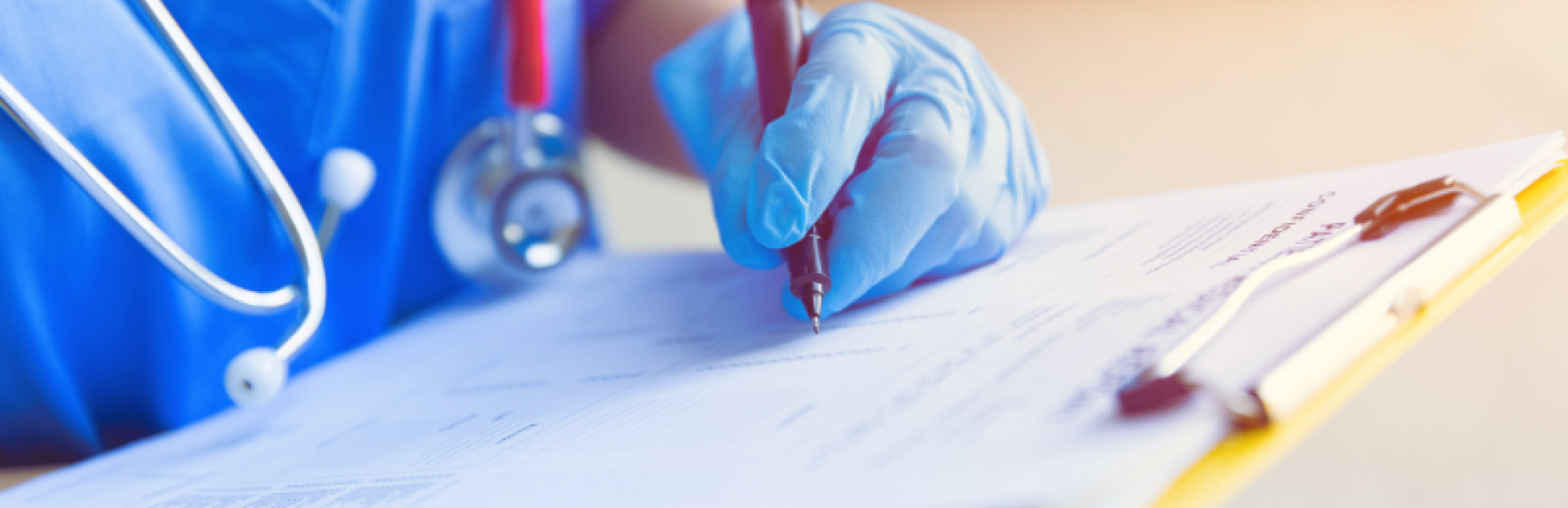 doctor holding a clipboard