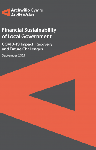 Thumbnail image with words - Financial Sustainability of Local Government - COVID-19, Impact, Recovery and Future Challenges