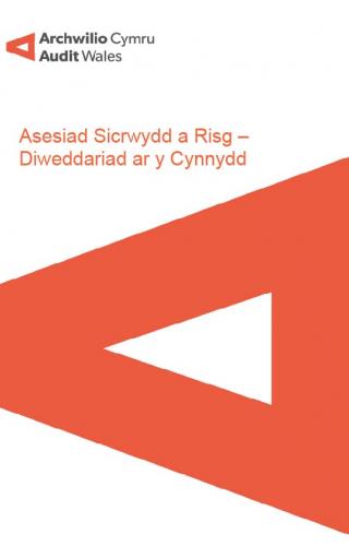 Delwedd clawr Cyngor Sir Penfro - Asesiad Sicrwydd a Risg – Diweddariad ar y Cynnydd